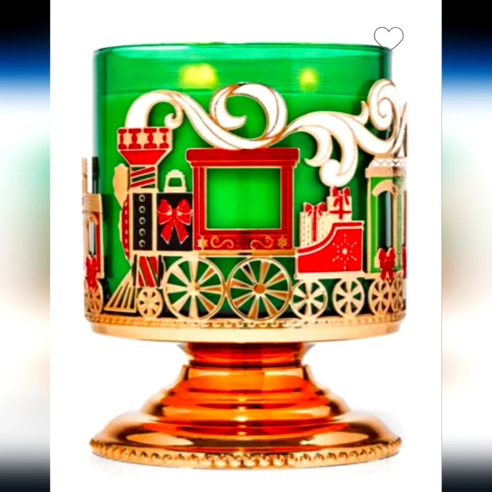 NEW Bath and Body Works 3 wick candle holder